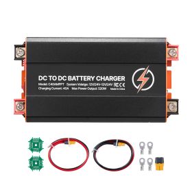 DC to DC Charger with MPPT, 520W, 40A On-Board Battery Charger, Solar Panel/Alternator Dual Input