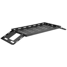 Rear Trunk Cargo Rack, for 2007-2024 Jeep Wrangler JK, 300 lbs Capacity, Carbon Steel Basket Tray Interior Storage Luggage Carrier with Net