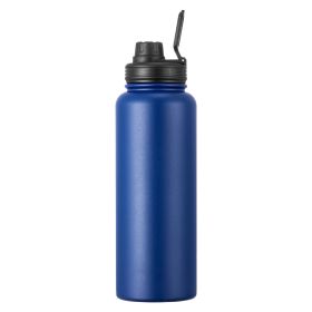 40 oz Insulated Water Bottle, Stainless Steel Camping & Hiking Hydration Flask with Wide Mouth Lid, Sports Coffee Cup Double Walled, Leakproof